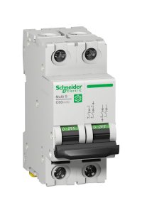 Schneider M9U11210 C60H-Dc 10A B Tipi 500V Otomatik Sigorta