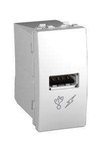 Schneider MGU3.428.18 1 Modül Beyaz 2.0 Usb Güç Kaynağı
