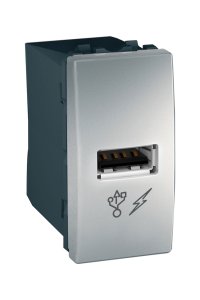Schneider MGU3.428.30 1 Modül Alüminyum 2.0 Usb Güç Kaynağı