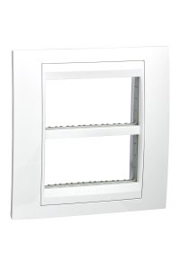 Schneider MGU48.424.18 Plus 2x4 Modüllü Priz Çerçevesi