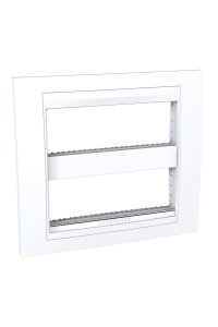 Schneider MGU48.426.18 Plus 2x6 Modüllü Beyaz Priz Çerçevesi