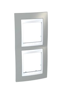 Schneider MGU6.004V.865 2li Dikey Anahtar Priz Çerçevesi