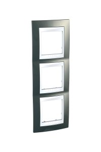 Schneider MGU6.006V.824 Plus 3lü Anahtar Priz Çerçevesi
