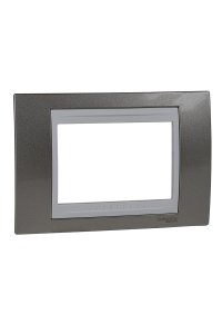 Schneider MGU6.103.824 Plus 3 Modüllü Anahtar Priz Çerçevesi