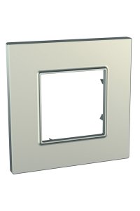 Schneider MGU6.702.57 Quadro Titanyum Tekli Priz Çerçevesi