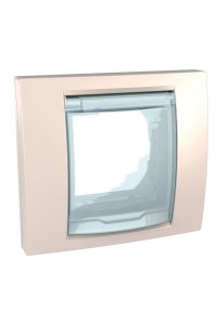 Schneider MGU61.002.25 Plakalı Tekli Anahtar Priz Çerçevesi