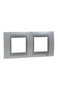 Schneider MGU66.004.092 Top 2li Yatay Anahtar Priz Çerçevesi