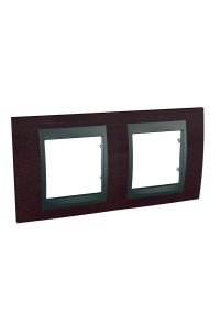 Schneider MGU66.004.2M3 Top 2li Yatay Anahtar Priz Çerçevesi