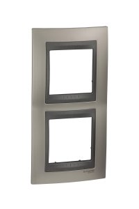 Schneider MGU66.004V.239 Top 2li Anahtar Priz Çerçevesi