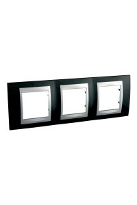 Schneider MGU66.006.093 3lü Yatay Anahtar Priz Çerçevesi