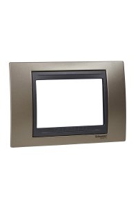 Schneider MGU66.103.296 Top 3 Modüllü Anahtar Priz Çerçevesi