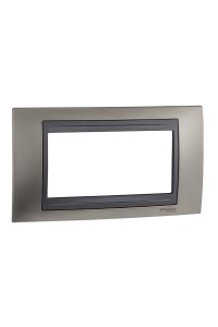 Schneider MGU66.104.239 Top 4 Modüllü Anahtar Priz Çerçevesi