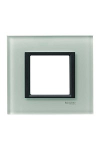 Schneider MGU68.002.7C3 Class Gri Cam Tekli Priz Çerçevesi