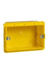 Schneider MGU8.603 IP20 3 Modül Sarı Sıva Altı Kasa