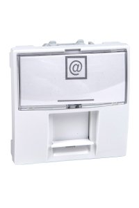 Schneider MGU9.460.18 2 Modüllü Beyaz Boş Data Priz Kapağı