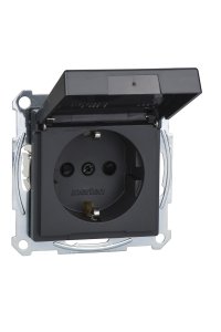 Schneider MTN2310-0414 System-M Çocuk Korumalı Topraklı Priz
