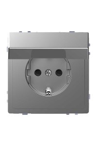 Schneider MTN2310-6036 Çocuk Korumalı Kapaklı Topraklı Priz