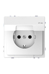 Schneider MTN2314-6035 Çocuk Korumalı Kapaklı Topraklı Priz