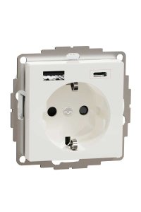 Schneider MTN2367-0319 Çocuk Korumalı Topraklı Priz