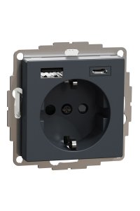 Schneider MTN2367-0414 Çocuk Korumalı Topraklı Priz