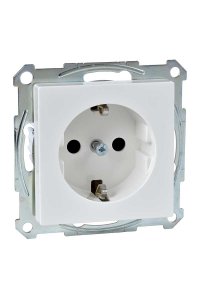 Schneider MTN2400-0319 Schuko Parlak Kutup Beyazı Priz