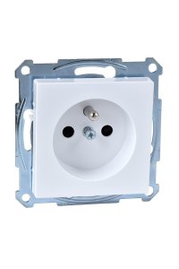 Schneider MTN2600-0325 System M Parlak Aktif Beyaz Priz