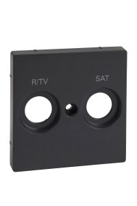 Schneider MTN299214 System M Antrasit R/Tv+Sat Merkezi Plaka