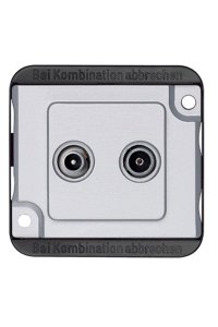 Schneider MTN299460 Anti-Vandalizm 2 Çıkışlı TV Prizi