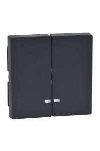 Schneider MTN3420-0414 Antrasit Işıklı Komütatör Tuş Kapağı