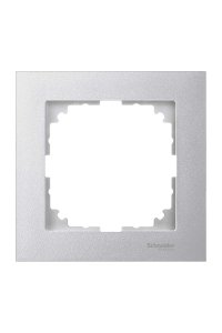 Schneider MTN4010-3660 Merten M-Pure Tekli Alüminyum Çerçeve