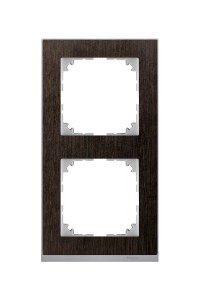 Schneider MTN4020-3671 Merten M-Pure Decor 2li Venge Çerçeve