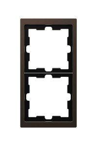 Schneider MTN4020-6552 D-Life 2li Mokka Metalik Çerçeve