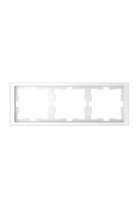 Schneider MTN4030-6535 D-Life 3lü Lotus Beyazı Çerçeve