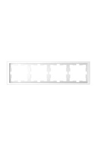 Schneider MTN4040-6535 D-Life 4lü Lotus Beyazı Çerçeve