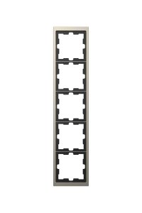 Schneider MTN4050-6550 D-Life 5li Nikel Metalik Çerçeve