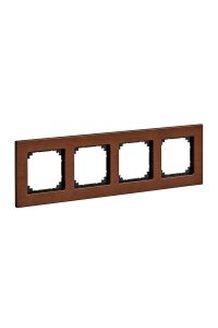 Schneider MTN4054-3472 M-Elegance Glass 4lü Kiraz Çerçeve