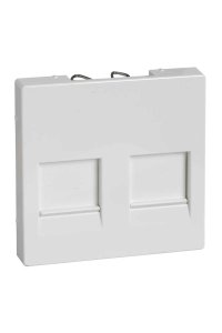 Schneider MTN4562-0319 2li Beyaz Boş Data Prizi Tuş Kapağı