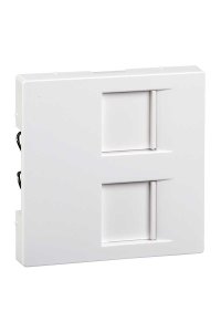 Schneider MTN4562-0325 2li Beyaz Boş Data Prizi Tuş Kapağı