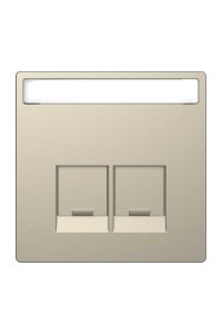 Schneider MTN4574-6033 Etiketli 2 Tuşlu RJ45 Tuş Kapağı