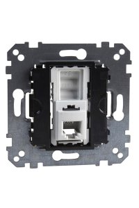 Schneider MTN463501 Merten RJ11 Telefon Prizi