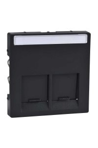 Schneider MTN466514 2li Antrasit RJ45 Tuş Kapağı