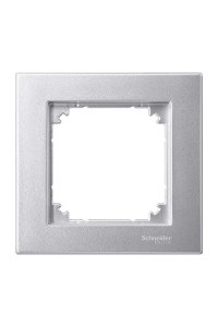 Schneider MTN486160 Merten M-Plan Tekli Alüminyum Çerçeve
