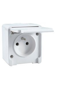 Schneider NML2800121 Beyaz Kapaklı Nemliyer UPS Priz