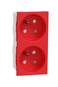 Schneider NU306103 Yeni Unica 2li Çocuk Korumalı Ups Priz