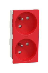 Schneider NU306903S Unica 2li Çocuk Korumalı Işklı Ups Priz