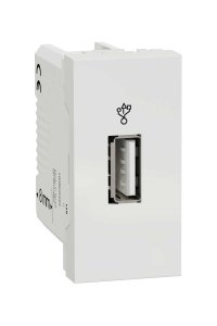 Schneider NU342918 Unica 1 Modüllü USB 3.0 Konnektörlü Priz
