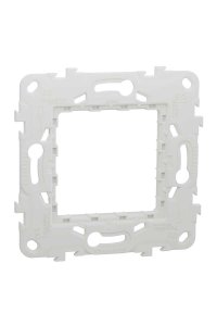 Schneider NU7002P Yeni Unica Tekli Plastik Montaj Plakası