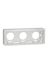 Schneider NU800618 3lü Beyaz Sıva Üstü Montaj Kasası