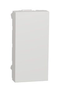 Schneider NU986518 Yeni Unica 1 Modüllü Beyaz Kör Kapak