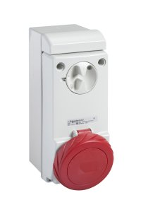 Schneider PKB63P534 4x63A IP65 3P+T Trifaze Duvar Prizi